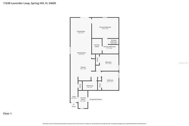 11638 LAVENDER LOOP, Spring Hill, FL 34609