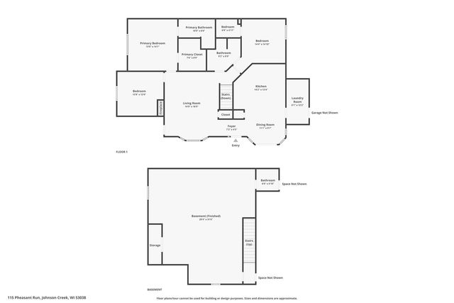 115 Pheasant RUN, Johnson Creek, WI 53038