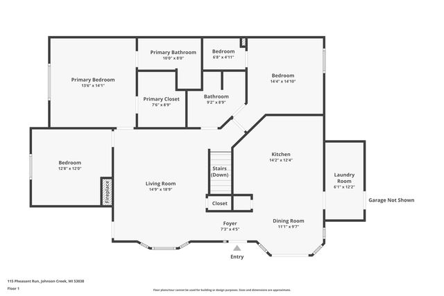 115 Pheasant RUN, Johnson Creek, WI 53038