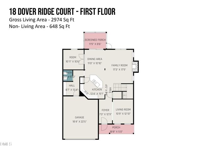 18 Dover Ridge Court, Chapel Hill, NC 27517