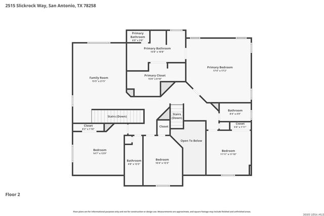 2515 Slickrock Way, San Antonio, TX 78258