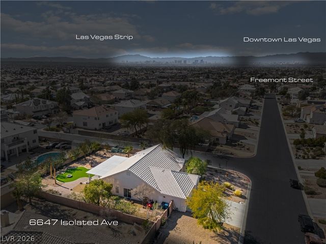 6647 Isolated Avenue, Las Vegas, NV 89110