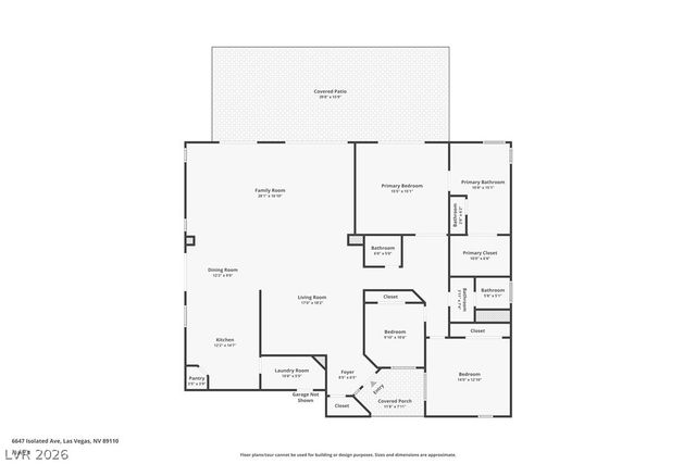 6647 Isolated Avenue, Las Vegas, NV 89110