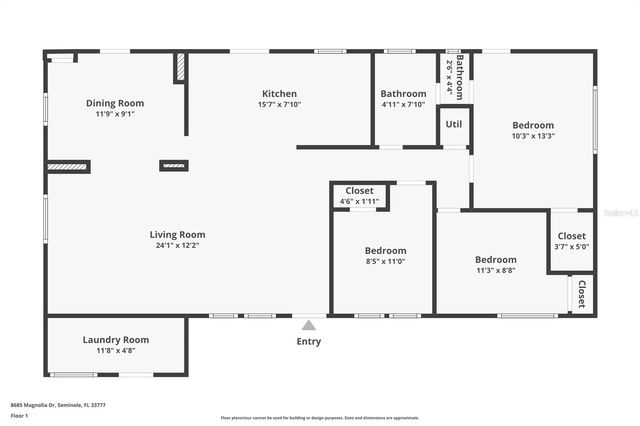 8685 MAGNOLIA DRIVE, Seminole, FL 33777