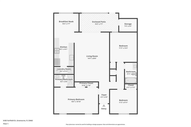 6105 Fairfield Circle, Greenacres, FL 33463