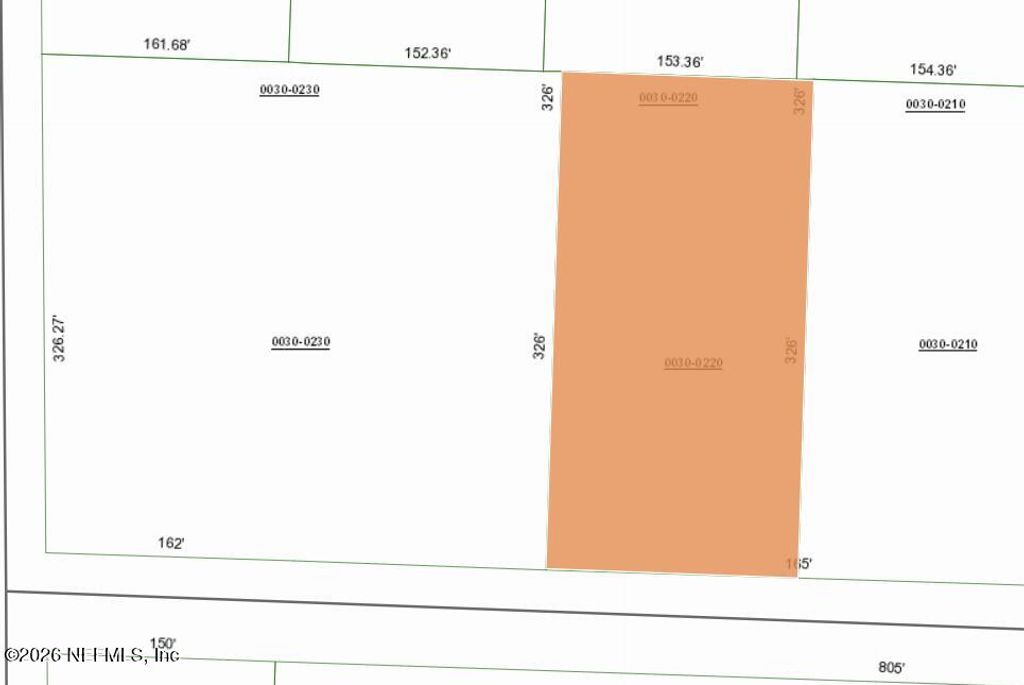 0 WAITES DR Drive, Florahome, FL 32140