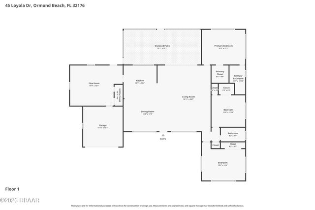 45 Loyola Drive, Ormond Beach, FL 32176