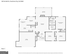106 Pat Mell Drive, Peachtree City, GA 30269