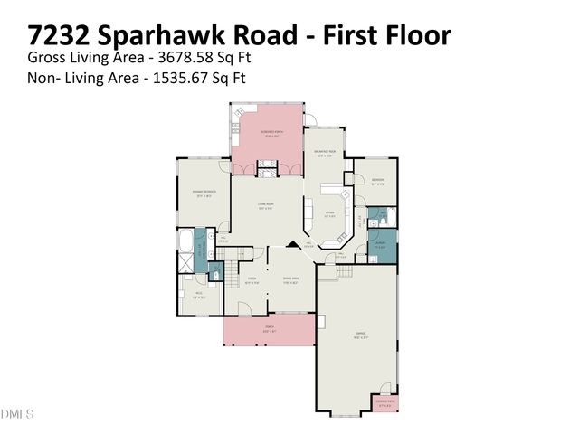 7232 Sparhawk Road, Wake Forest, NC 27587