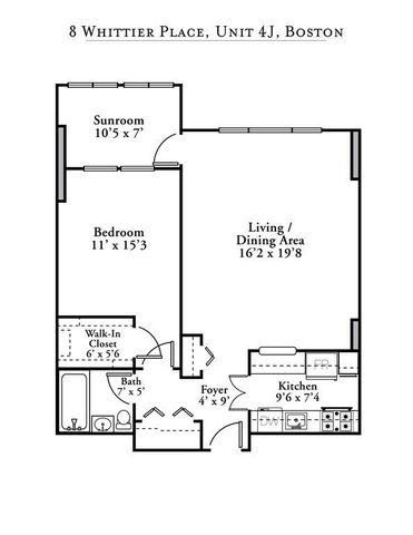 8 Whittier Place 4J, Boston, MA 02114