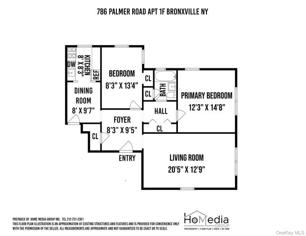 786 Palmer Road 1F, Bronxville, NY 10708