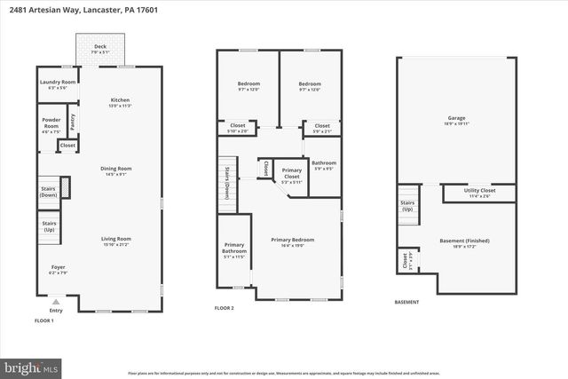 2481 ARTESIAN WAY, Lancaster, PA 17601