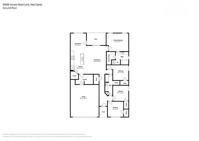 20938 Canary Wood Lane, New Caney, TX 77357