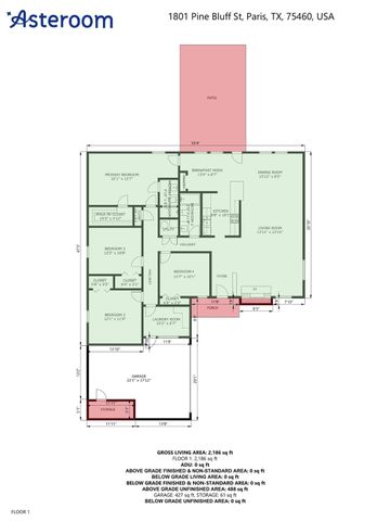 1801 Pine Bluff Street, Paris, TX 75460