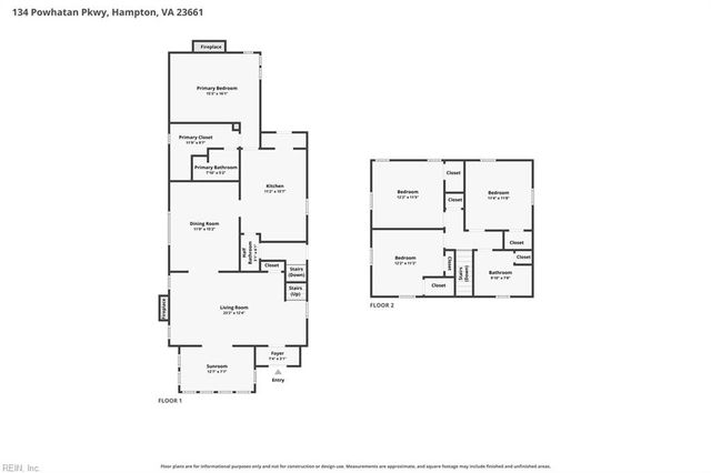 134 Powhatan PW, Hampton, VA 23661