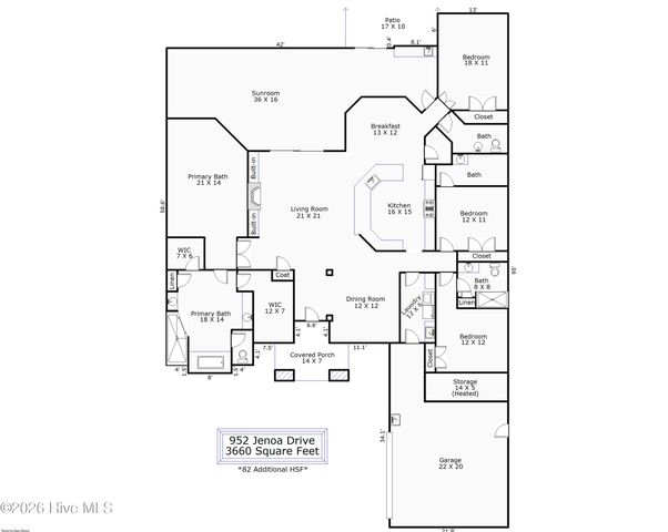 952 Jenoa Loop, Castle Hayne, NC 28429