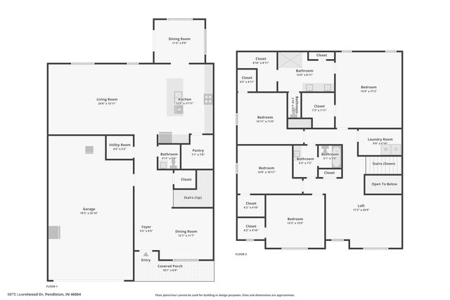 6673 Laurelwood Drive, Pendleton, IN 46064