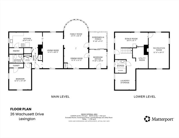 26 Wachusett Drive, Lexington, MA 02421