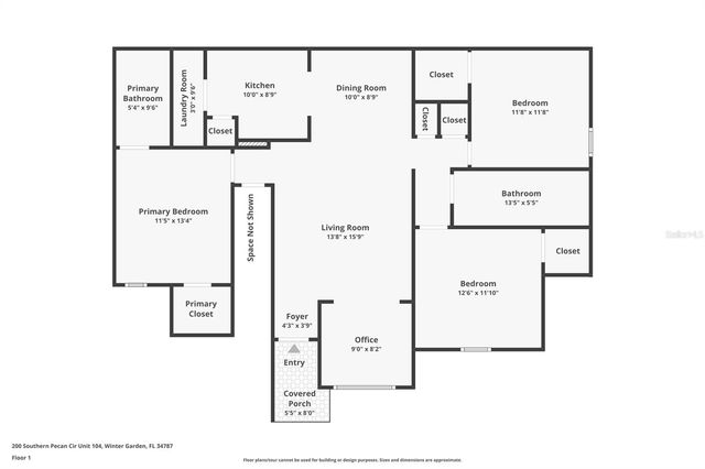 200 SOUTHERN PECAN CIRCLE 104, Winter Garden, FL 34787