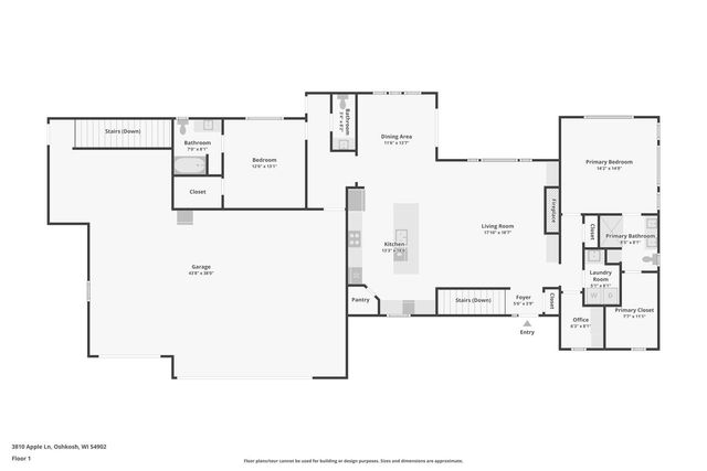 3810 APPLE LANE, Oshkosh, WI 54902