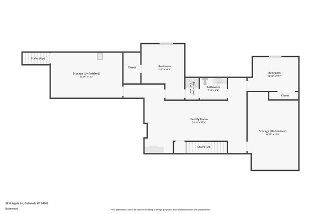 3810 APPLE LANE, Oshkosh, WI 54902