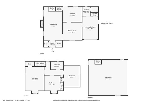 2612 Bethel Church Rd, Bethel Park, PA 15102