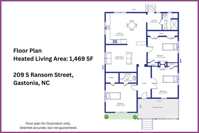 209 S Ransom Street, Gastonia, NC 28052