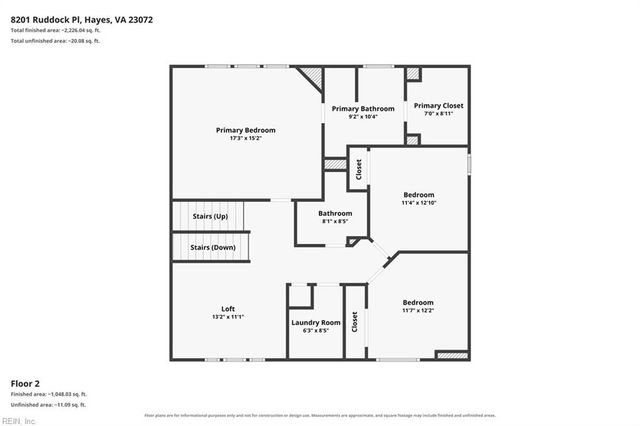 8201 Ruddock PL, Hayes, VA 23072