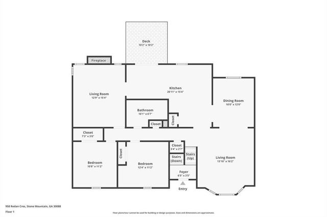 958 Redan Crescent Drive, Stone Mountain, GA 30088