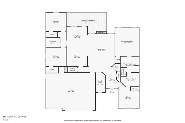 1401 Jaxon Court, Yukon, OK 73099