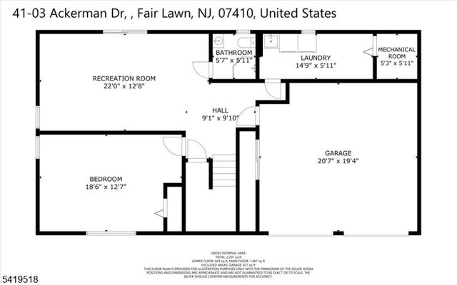 41 Ackerman Dr, Fair Lawn Boro, NJ 07410