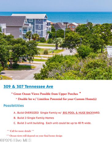 309 Tennessee Avenue, Carolina Beach, NC 28428