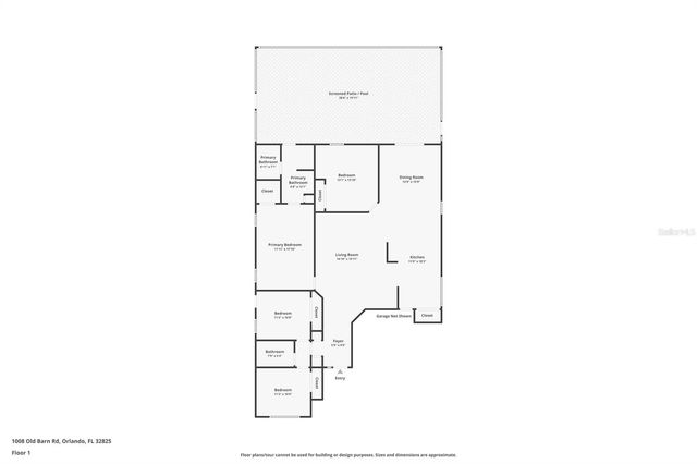 1008 OLD BARN ROAD, Orlando, FL 32825