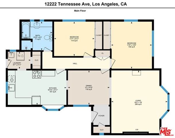 12222 Tennessee Avenue, Los Angeles, CA 90064