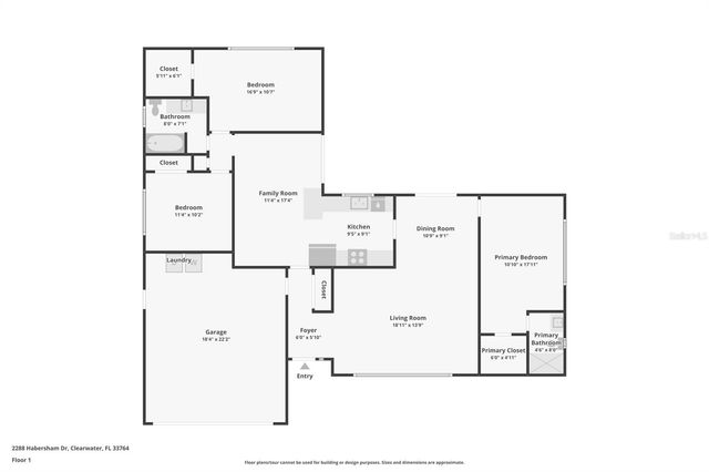 2288 HABERSHAM DRIVE, Clearwater, FL 33764