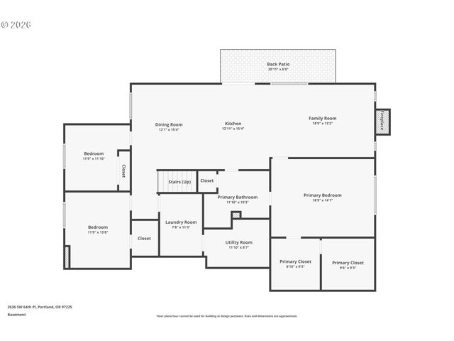 2636 Sw 64TH Pl, Portland, OR 97225