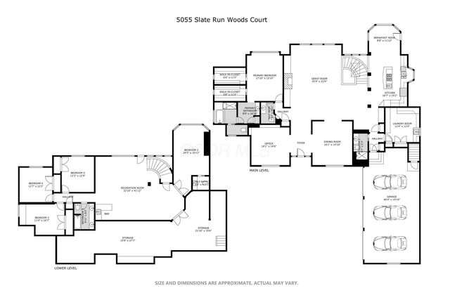 5055 Slate Run Woods Court, Upper Arlington, OH 43220