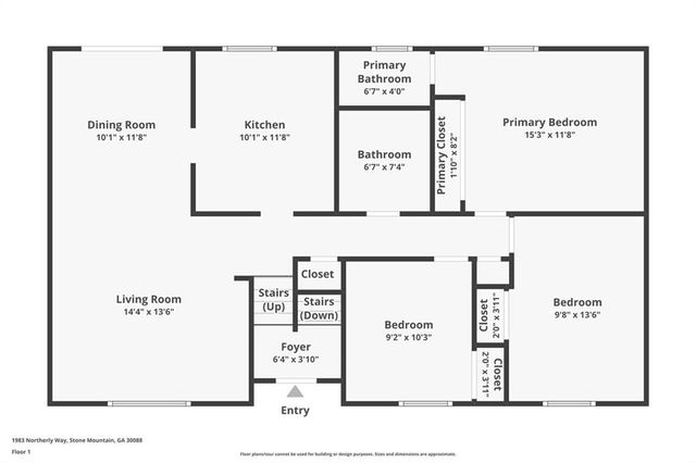 1983 Northerly Way, Stone Mountain, GA 30088