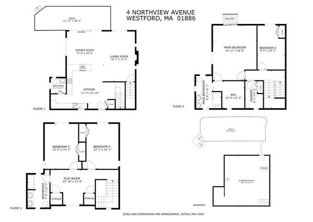 4 Northview Ave, Westford, MA 01886