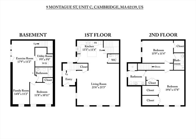 9 Montague Street C, Cambridge, MA 02139