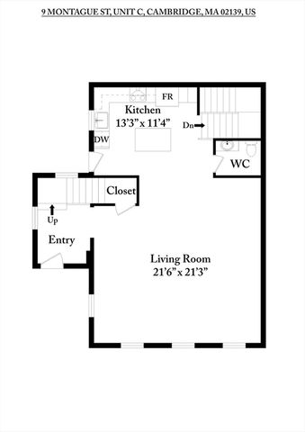 9 Montague Street C, Cambridge, MA 02139