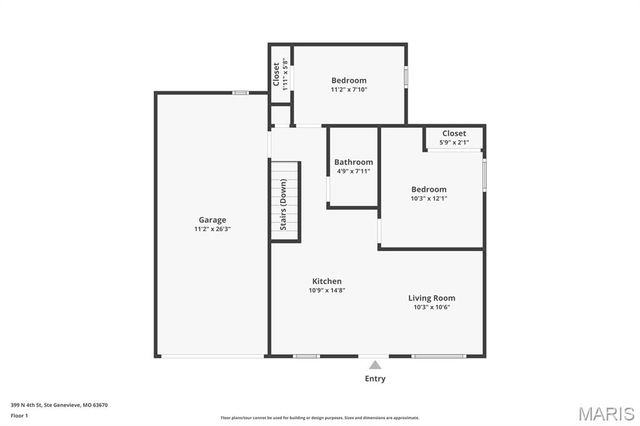 399 N 4th Street, Ste Genevieve, MO 63670