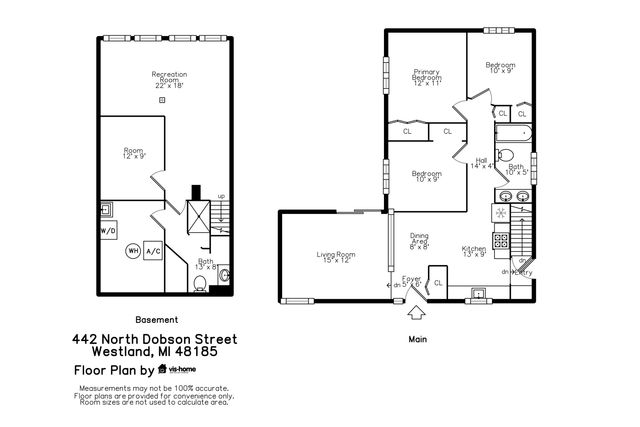 442 N Dobson Street, Westland, MI 48185