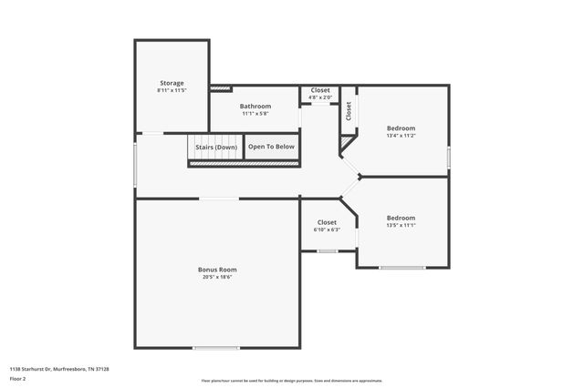 1138 Starhurst Dr, Murfreesboro, TN 37128