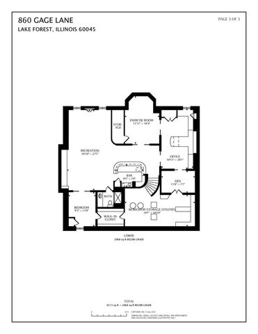 860 Gage Lane, Lake Forest, IL 60045