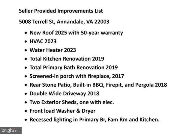 5008 TERRELL ST, Annandale, VA 22003