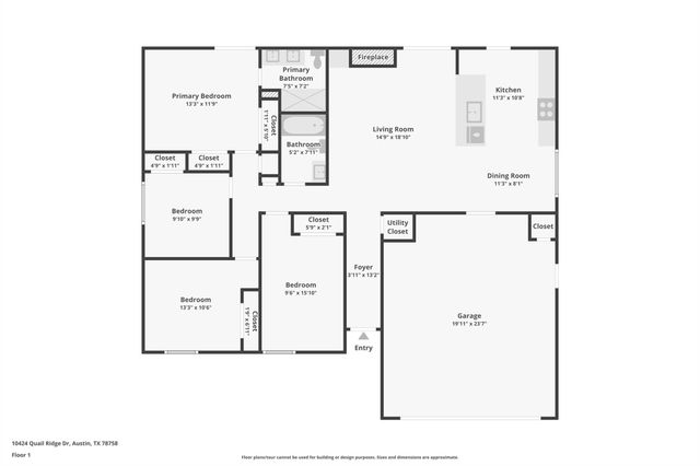 10424 Quail Ridge DR, Austin, TX 78758