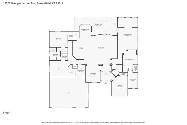 15521 Georges Letour Avenue, Bakersfield, CA 93314