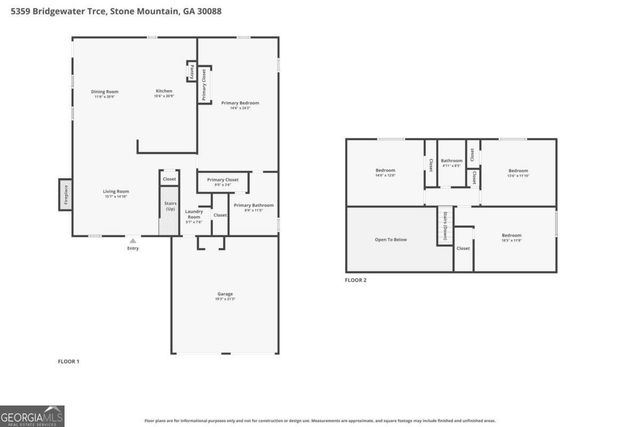 5359 Bridgewater Trace, Stone Mountain, GA 30088
