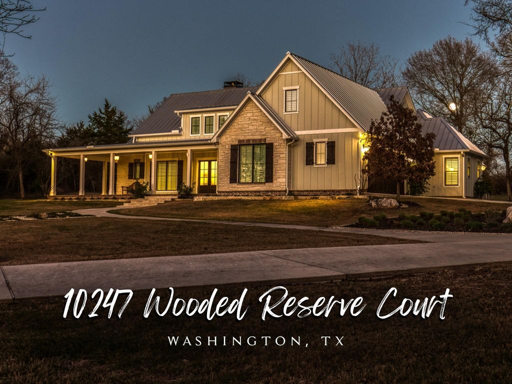 10247 Wooded Reserve Court, Washington, TX 77880